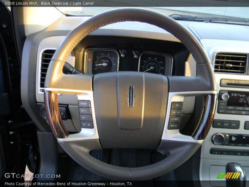 Black Clearcoat / Light Camel 2008 Lincoln MKX