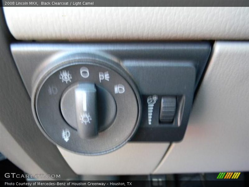Black Clearcoat / Light Camel 2008 Lincoln MKX
