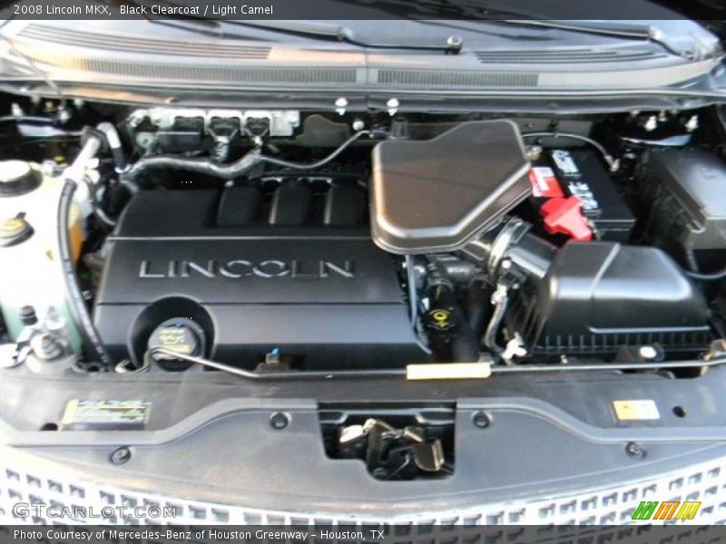 Black Clearcoat / Light Camel 2008 Lincoln MKX