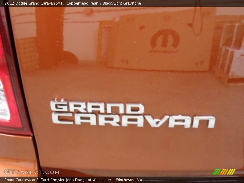  2012 Grand Caravan SXT Logo
