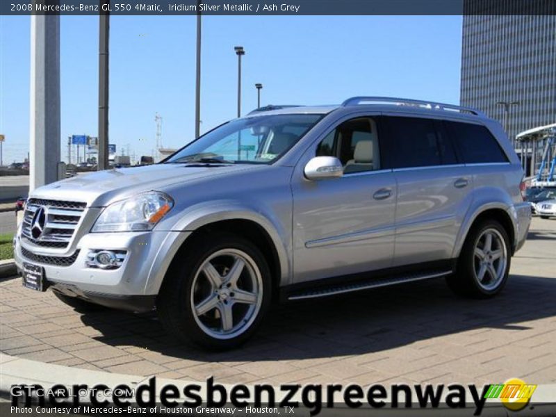 Iridium Silver Metallic / Ash Grey 2008 Mercedes-Benz GL 550 4Matic