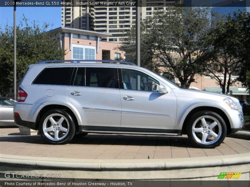 Iridium Silver Metallic / Ash Grey 2008 Mercedes-Benz GL 550 4Matic