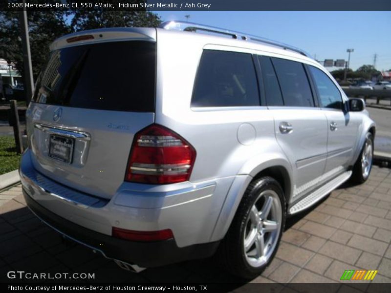 Iridium Silver Metallic / Ash Grey 2008 Mercedes-Benz GL 550 4Matic