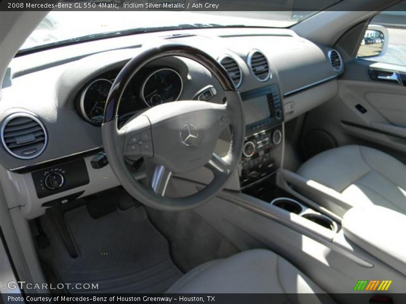 Iridium Silver Metallic / Ash Grey 2008 Mercedes-Benz GL 550 4Matic