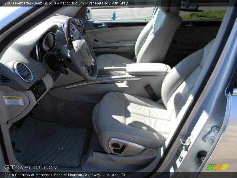 Iridium Silver Metallic / Ash Grey 2008 Mercedes-Benz GL 550 4Matic