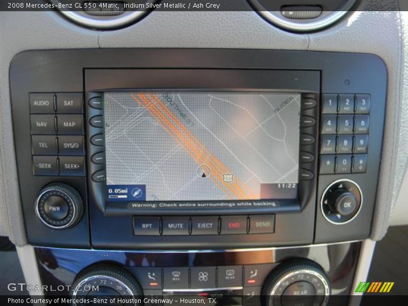 Iridium Silver Metallic / Ash Grey 2008 Mercedes-Benz GL 550 4Matic