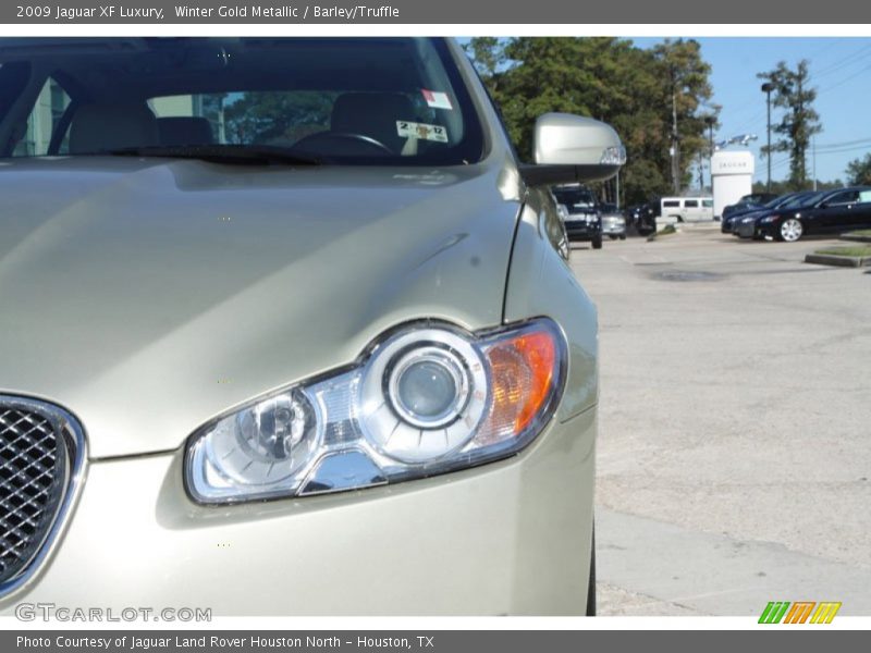 Winter Gold Metallic / Barley/Truffle 2009 Jaguar XF Luxury