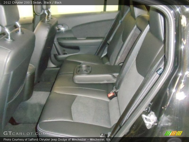 Black / Black 2012 Chrysler 200 S Sedan