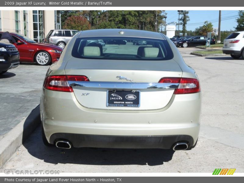 Winter Gold Metallic / Barley/Truffle 2009 Jaguar XF Luxury