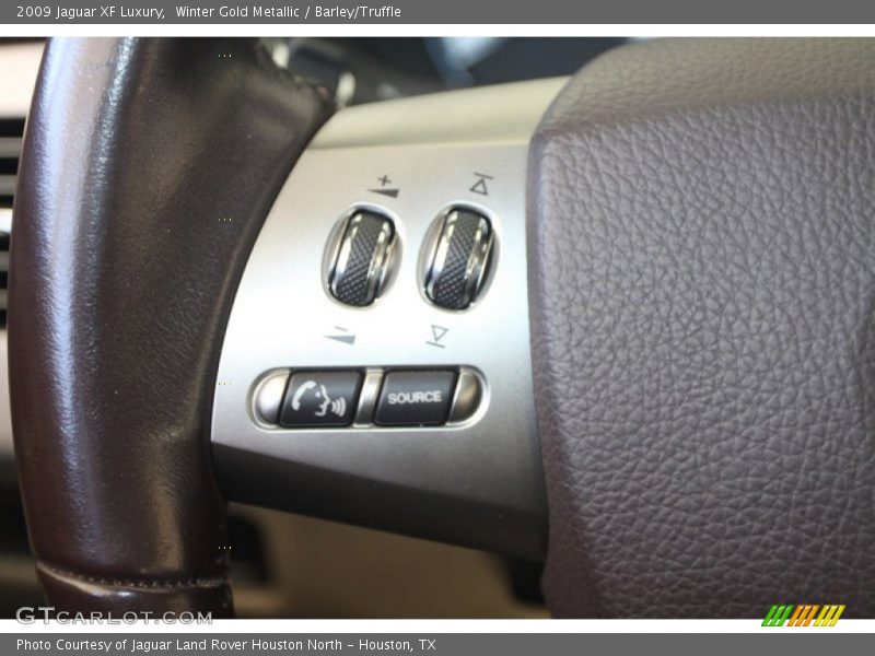 Winter Gold Metallic / Barley/Truffle 2009 Jaguar XF Luxury