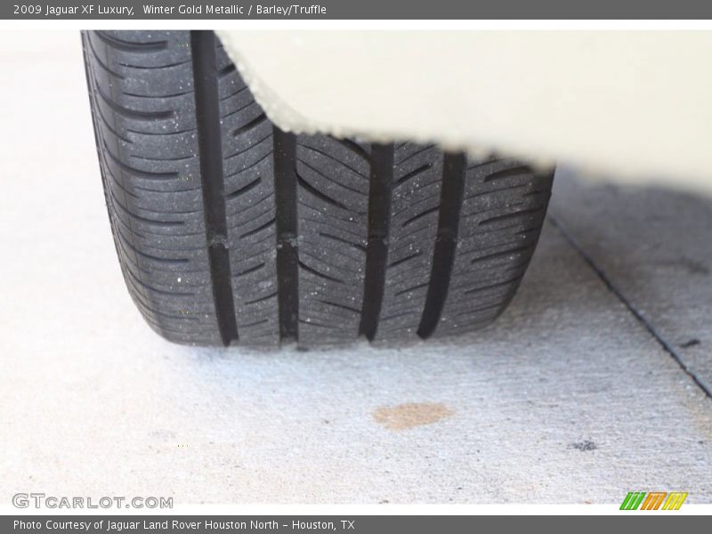 Winter Gold Metallic / Barley/Truffle 2009 Jaguar XF Luxury