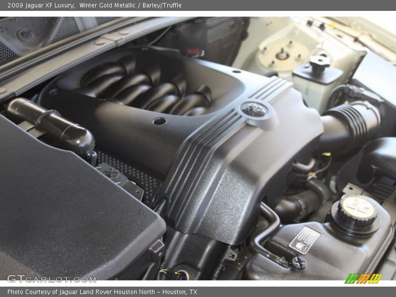 Winter Gold Metallic / Barley/Truffle 2009 Jaguar XF Luxury