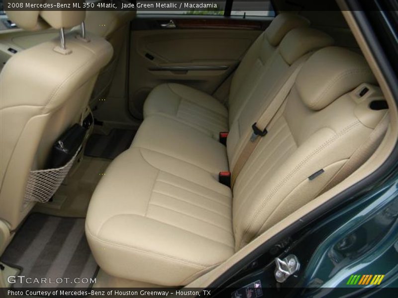 Jade Green Metallic / Macadamia 2008 Mercedes-Benz ML 350 4Matic
