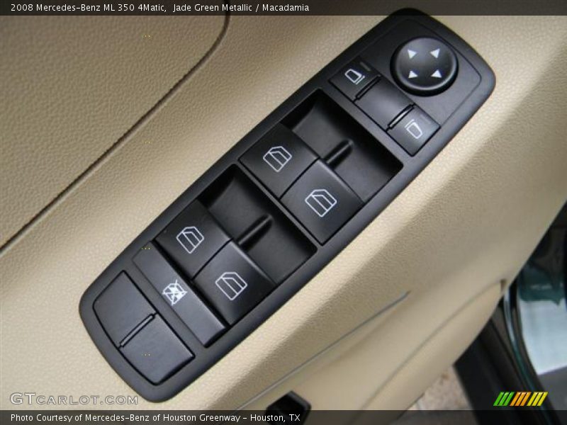 Jade Green Metallic / Macadamia 2008 Mercedes-Benz ML 350 4Matic