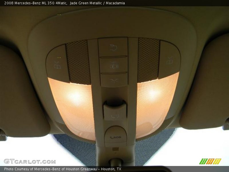 Jade Green Metallic / Macadamia 2008 Mercedes-Benz ML 350 4Matic