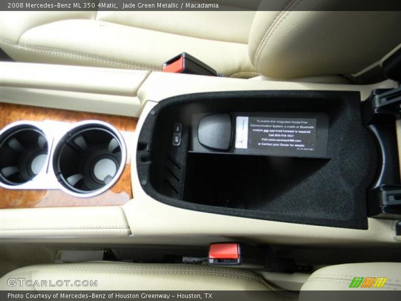 Jade Green Metallic / Macadamia 2008 Mercedes-Benz ML 350 4Matic