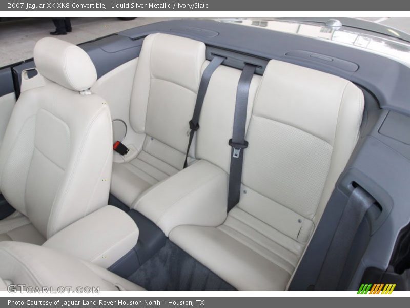  2007 XK XK8 Convertible Ivory/Slate Interior