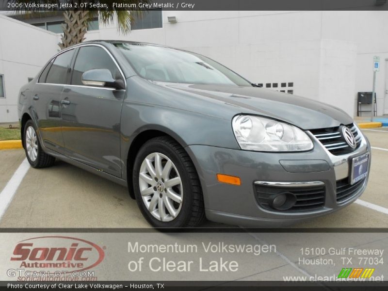 Platinum Grey Metallic / Grey 2006 Volkswagen Jetta 2.0T Sedan