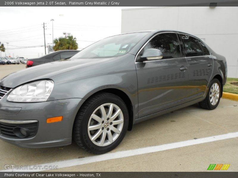 Platinum Grey Metallic / Grey 2006 Volkswagen Jetta 2.0T Sedan