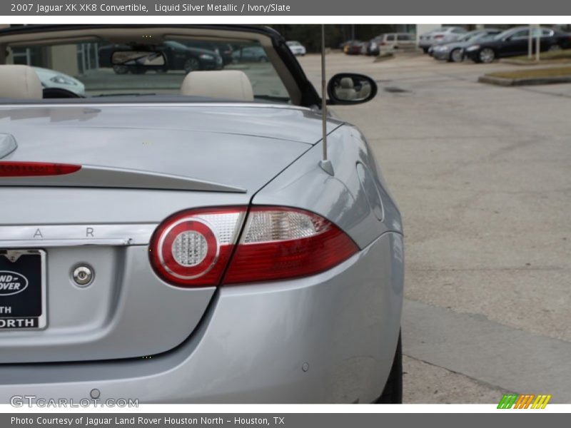 Liquid Silver Metallic / Ivory/Slate 2007 Jaguar XK XK8 Convertible
