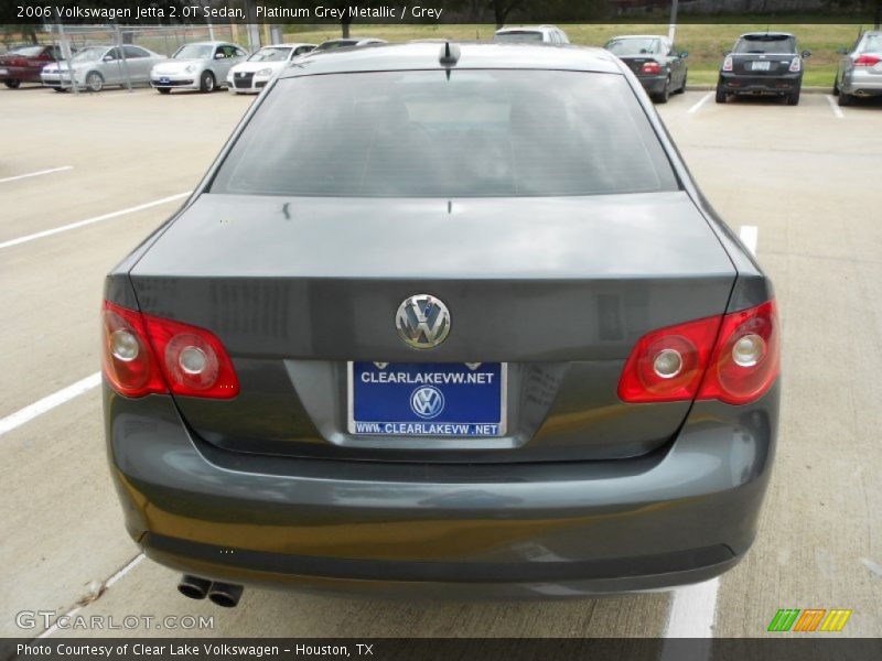 Platinum Grey Metallic / Grey 2006 Volkswagen Jetta 2.0T Sedan