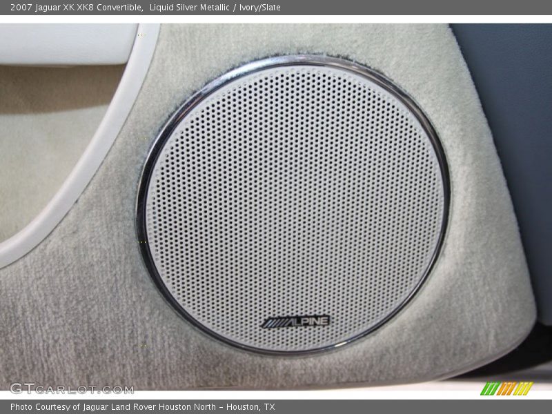Liquid Silver Metallic / Ivory/Slate 2007 Jaguar XK XK8 Convertible