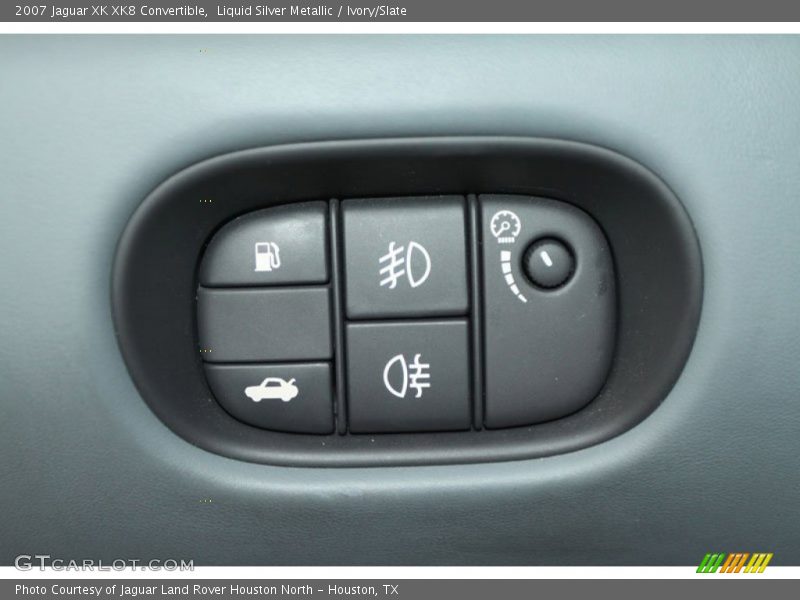 Liquid Silver Metallic / Ivory/Slate 2007 Jaguar XK XK8 Convertible