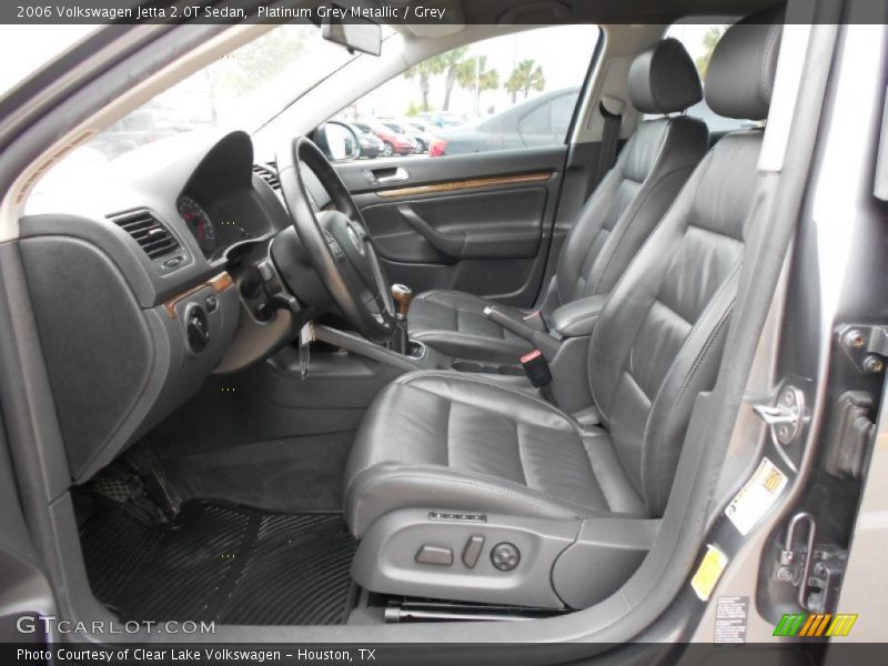  2006 Jetta 2.0T Sedan Grey Interior