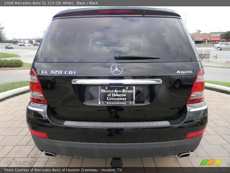 Black / Black 2008 Mercedes-Benz GL 320 CDI 4Matic