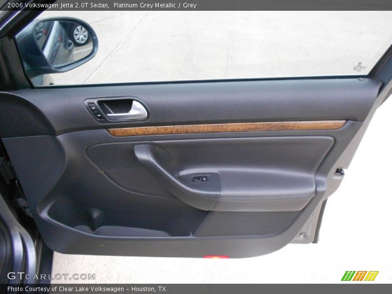 Platinum Grey Metallic / Grey 2006 Volkswagen Jetta 2.0T Sedan