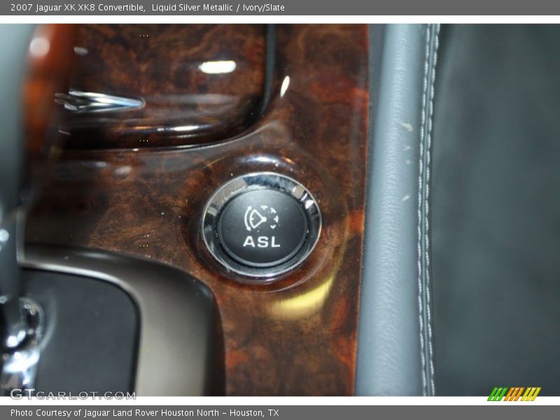 Liquid Silver Metallic / Ivory/Slate 2007 Jaguar XK XK8 Convertible