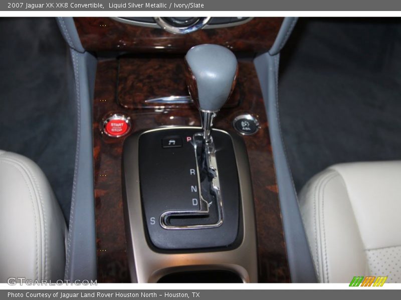 Liquid Silver Metallic / Ivory/Slate 2007 Jaguar XK XK8 Convertible