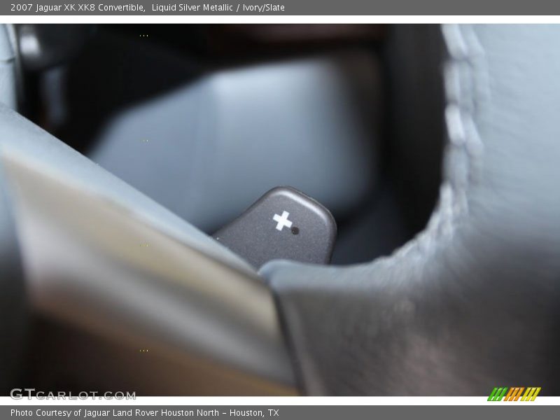 Liquid Silver Metallic / Ivory/Slate 2007 Jaguar XK XK8 Convertible