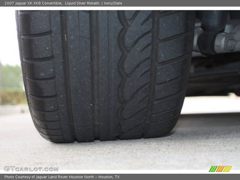 Liquid Silver Metallic / Ivory/Slate 2007 Jaguar XK XK8 Convertible