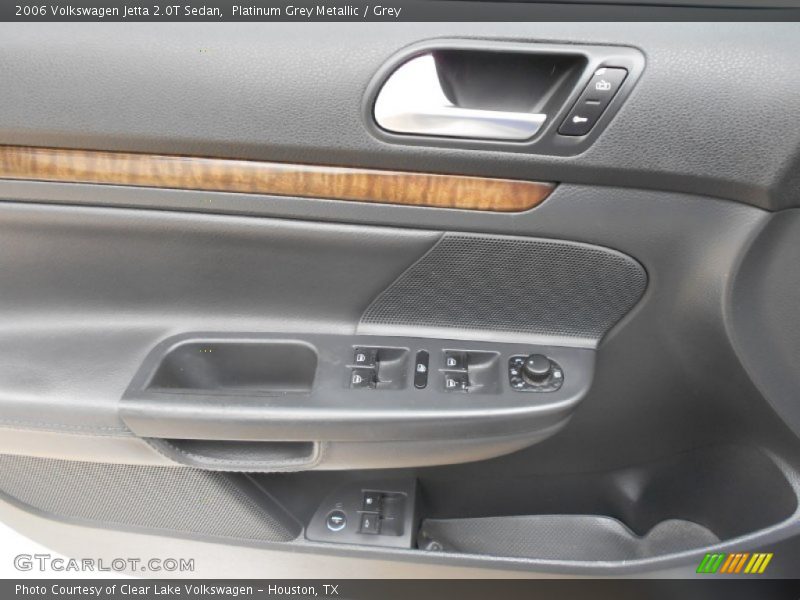 Platinum Grey Metallic / Grey 2006 Volkswagen Jetta 2.0T Sedan