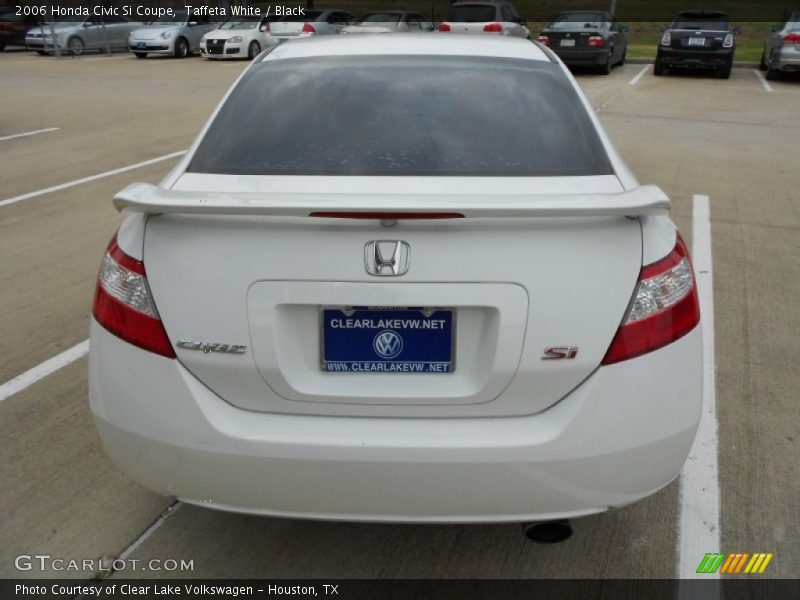 Taffeta White / Black 2006 Honda Civic Si Coupe