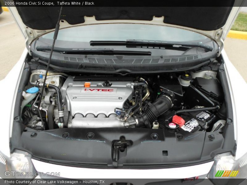 Taffeta White / Black 2006 Honda Civic Si Coupe