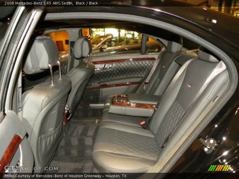  2008 S 65 AMG Sedan Black Interior
