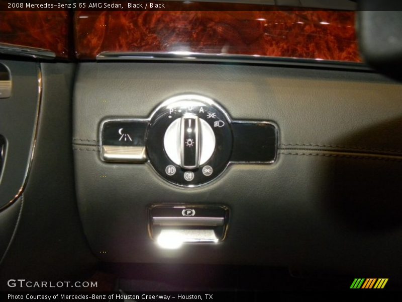 Black / Black 2008 Mercedes-Benz S 65 AMG Sedan