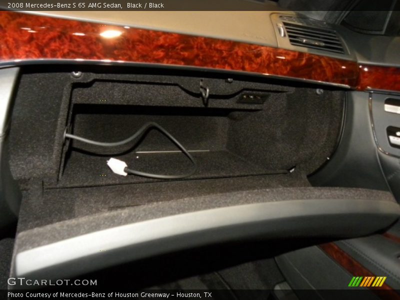 Black / Black 2008 Mercedes-Benz S 65 AMG Sedan