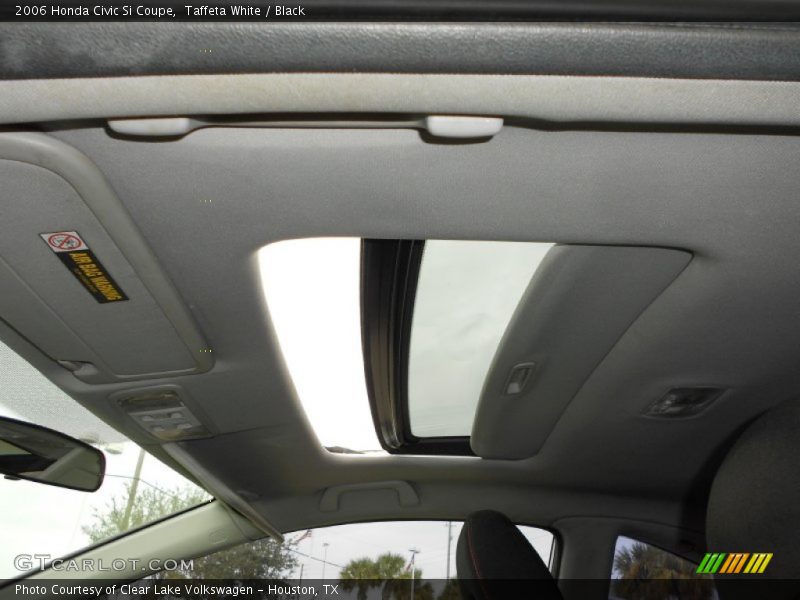 Taffeta White / Black 2006 Honda Civic Si Coupe