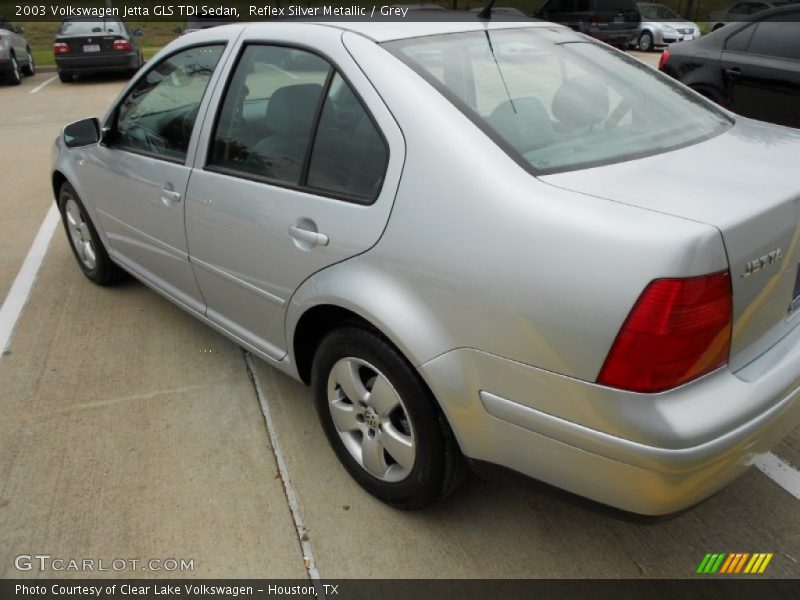 Reflex Silver Metallic / Grey 2003 Volkswagen Jetta GLS TDI Sedan