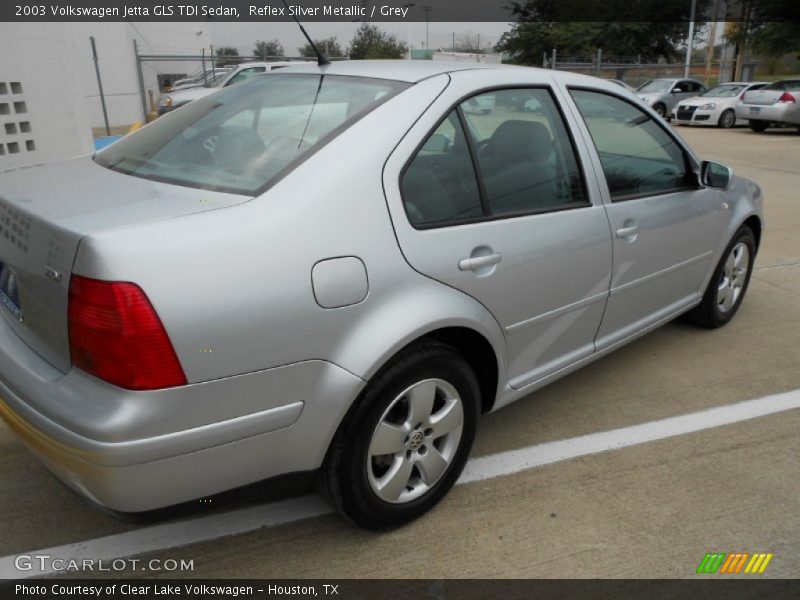Reflex Silver Metallic / Grey 2003 Volkswagen Jetta GLS TDI Sedan
