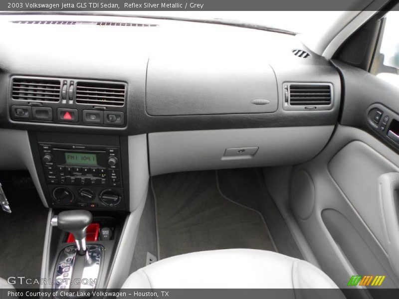 Reflex Silver Metallic / Grey 2003 Volkswagen Jetta GLS TDI Sedan