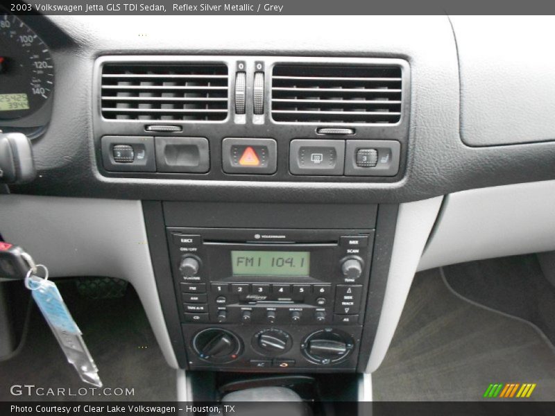 Reflex Silver Metallic / Grey 2003 Volkswagen Jetta GLS TDI Sedan
