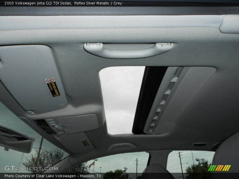 Reflex Silver Metallic / Grey 2003 Volkswagen Jetta GLS TDI Sedan