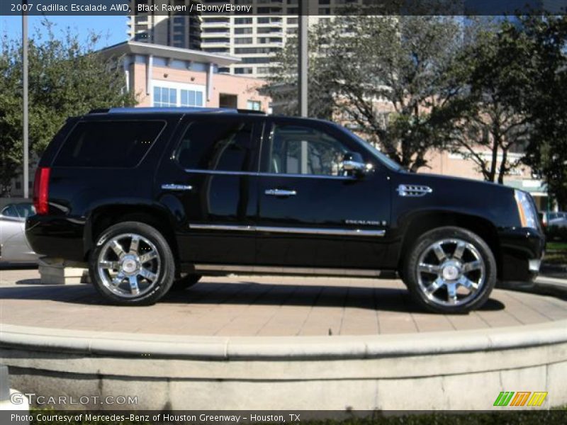 Black Raven / Ebony/Ebony 2007 Cadillac Escalade AWD