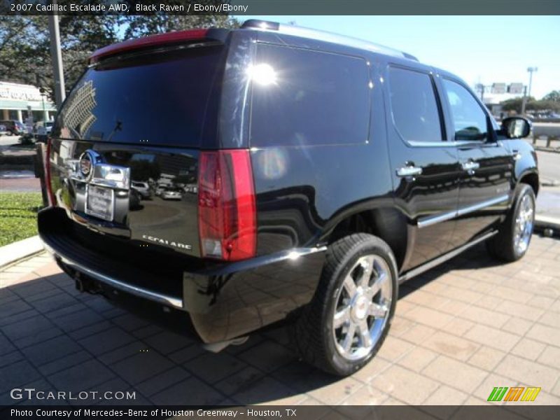 Black Raven / Ebony/Ebony 2007 Cadillac Escalade AWD