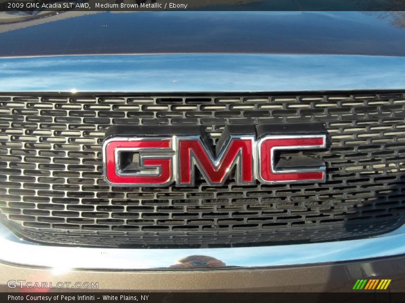 Medium Brown Metallic / Ebony 2009 GMC Acadia SLT AWD