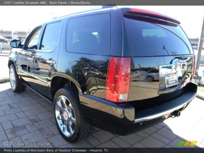 Black Raven / Ebony/Ebony 2007 Cadillac Escalade AWD